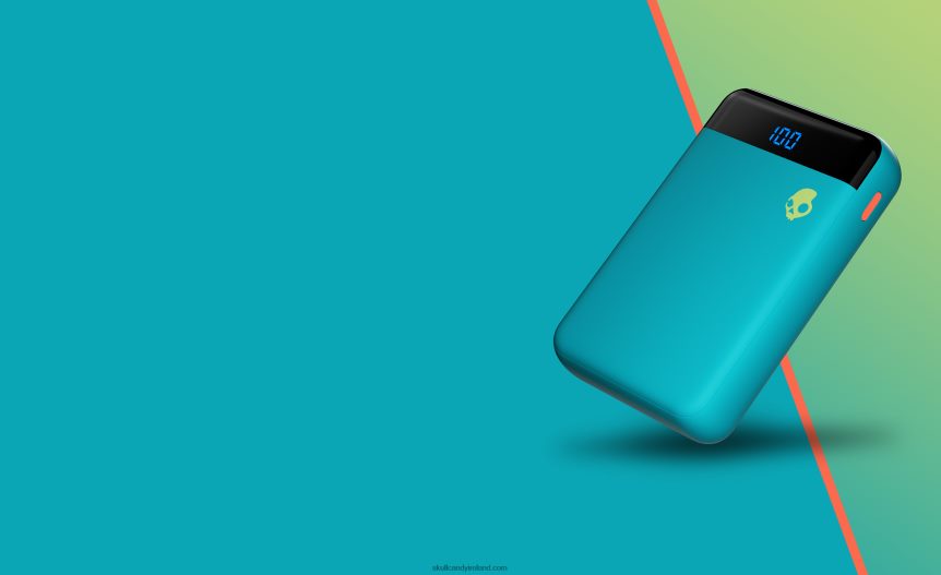 Fat Fast and Flexible Fat Stash 2 10000 mAh Portable Battery Pack Skullcandy NV80J439