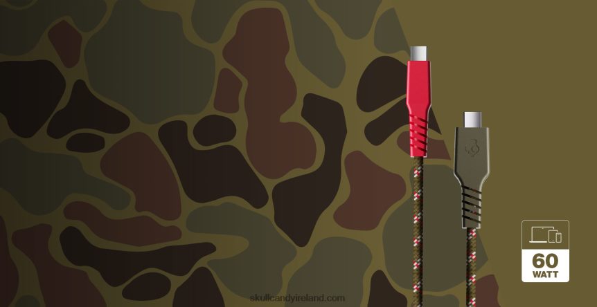 YOUR PATH TO POWER Line+ Braided Charging Cable Skullcandy NV80J443