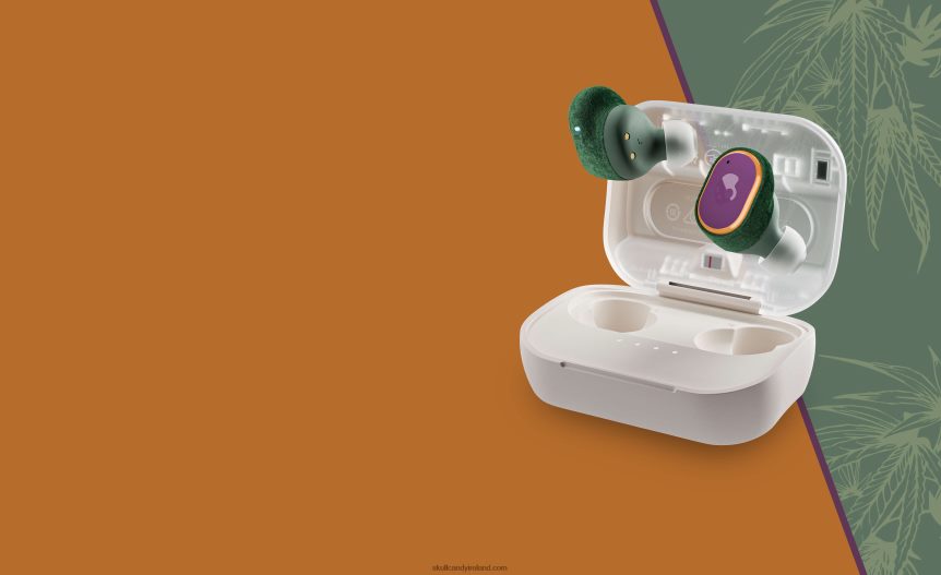 A limited strainof high-grade buds Grind True Wireless Earbuds Skullcandy NV80J48 Haze