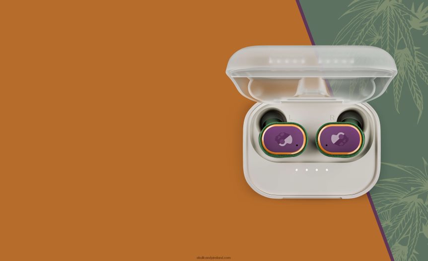 A limited strainof high-grade buds Grind True Wireless Earbuds Skullcandy NV80J48 Haze