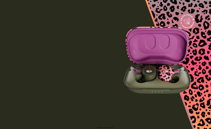 SKULLCANDY X BURTON Push Active True Wireless EarbudsNV80J42 Naughty Nature