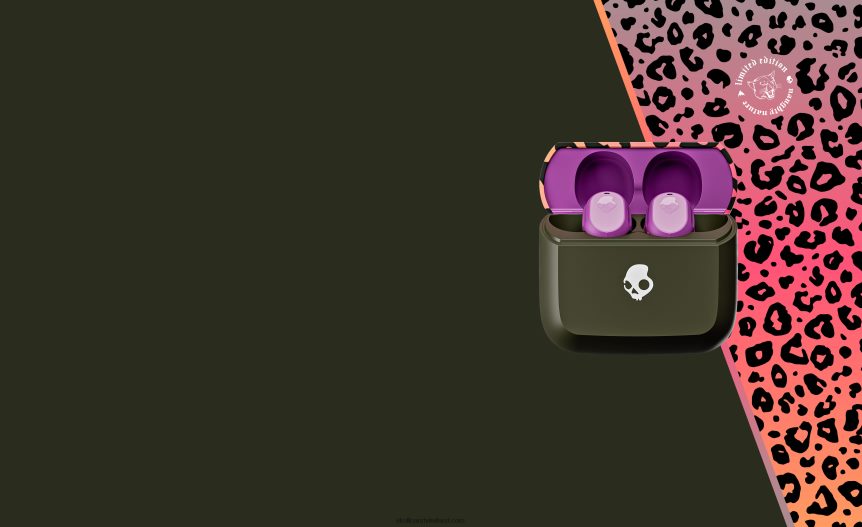 Skullcandy X Burton Mod True Wireless EarbudsNV80J41 Naughty Nature