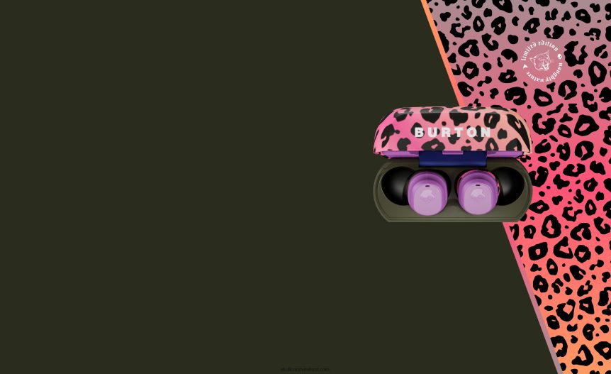 Skullcandy X Burton Mod True Wireless EarbudsNV80J41 Naughty Nature