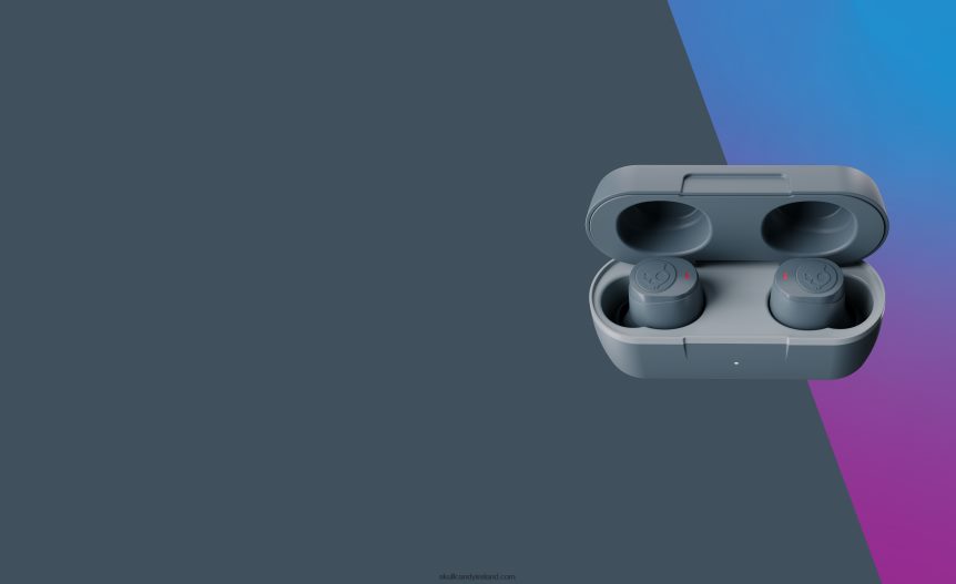 TOTALLY WIRELESS ESSENTIAL Jib True 2Wireless Earbuds Skullcandy NV80J425 Chill Grey