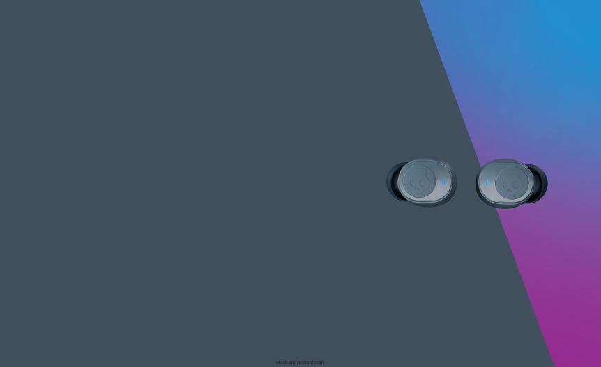 TOTALLY WIRELESS ESSENTIAL Jib True 2Wireless Earbuds Skullcandy NV80J425 Chill Grey