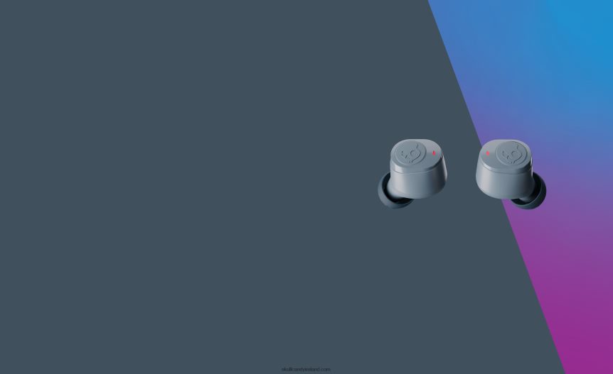 TOTALLY WIRELESS ESSENTIAL Jib True 2Wireless Earbuds Skullcandy NV80J425 Chill Grey