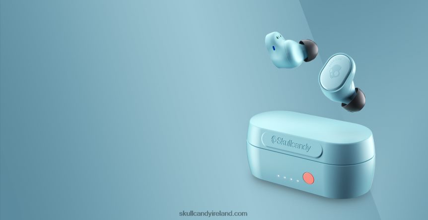 TRULY WIRELESS PERFECTLY SIMPLE Sesh Evo True Wireless Earbuds Skullcandy NV80J422 Bleached Blue