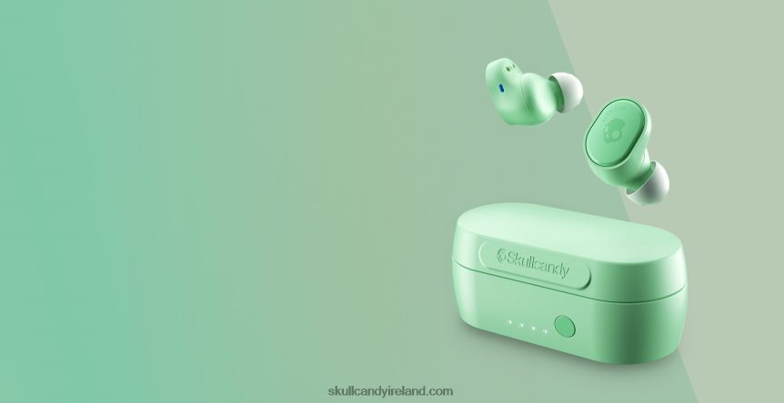 TRULY WIRELESS PERFECTLY SIMPLE Sesh Evo True Wireless Earbuds Skullcandy NV80J423 Pure Mint