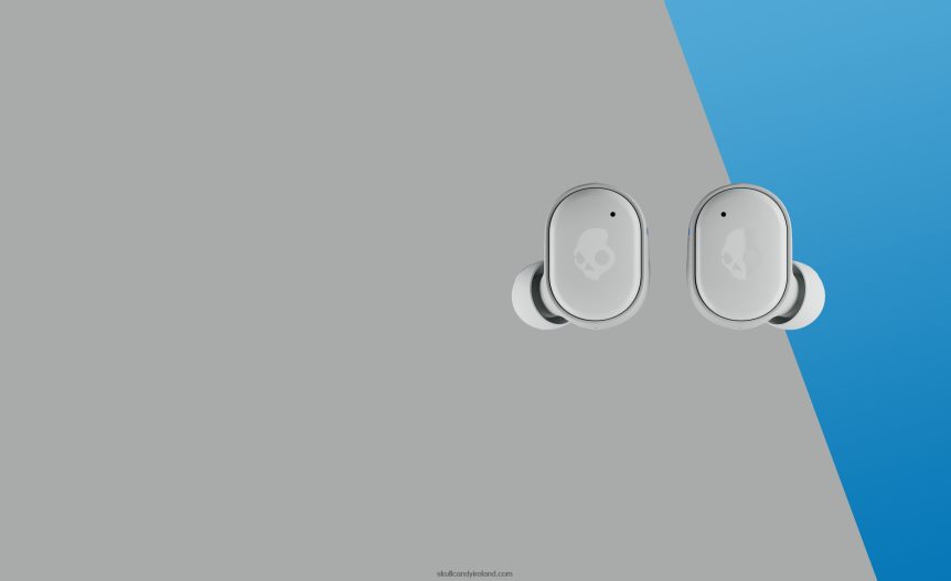 Upgradable tech premium sound Grind True Wireless Earbuds Skullcandy NV80J410 Light Grey/Blue