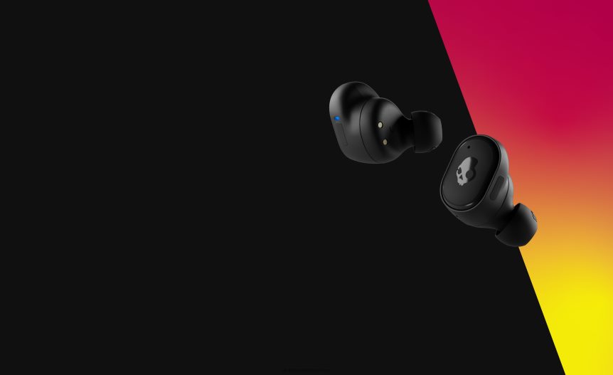 Upgradable tech premium sound Grind True Wireless Earbuds Skullcandy NV80J49 True Black