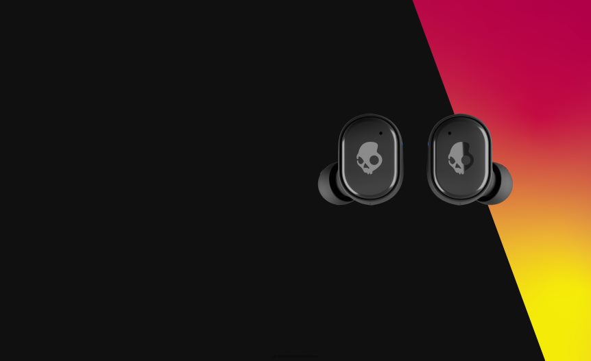 Upgradable tech premium sound Grind True Wireless Earbuds Skullcandy NV80J49 True Black