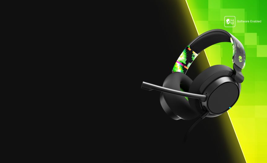 Advanced GamingTuned To You SLYR Pro Multi-Platform Wired Gaming Headset Skullcandy NV80J452 Green DigiHype