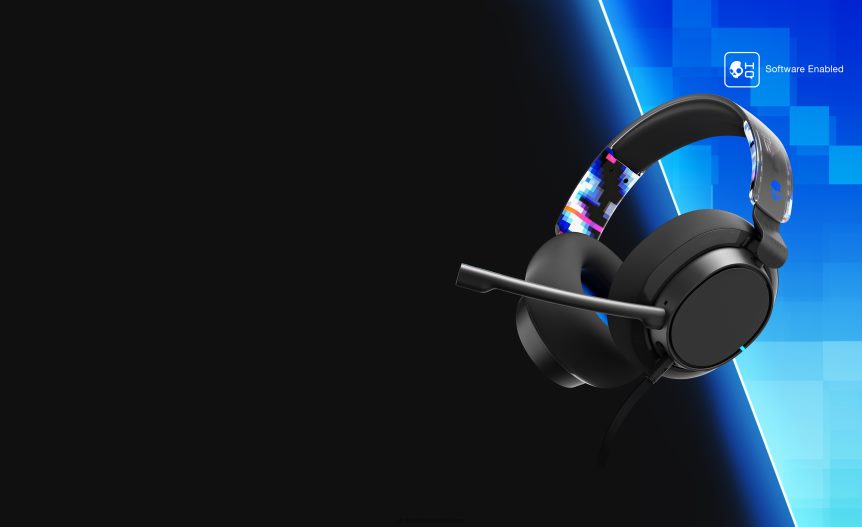 Advanced GamingTuned To You SLYR Pro Multi-Platform Wired Gaming Headset Skullcandy NV80J453 Blue DigiHype