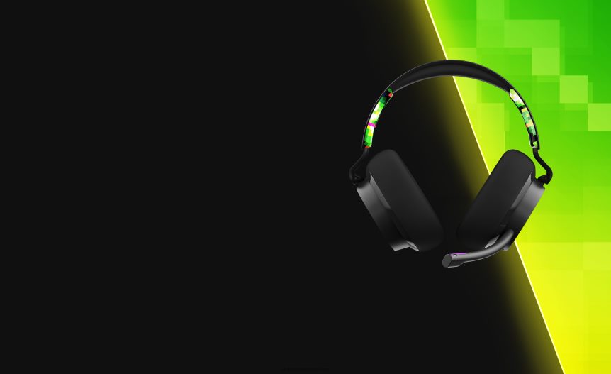 Gaming EssentialPremium Sound SLYR Multi-Platform Wired Gaming Headset Skullcandy NV80J455 Green DigiHype