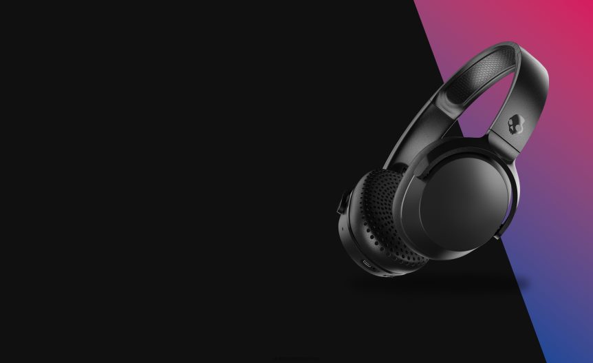 Bold Sound Unplugged Riff Wireless 2 On-Ear Headphones Skullcandy NV80J468 True Black