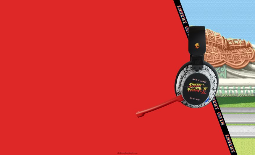 Skullcandy x Street Fighter PLYR Multi-Platform Wireless Gaming HeadsetNV80J469 Street Fighter