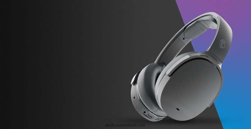WIRELESS SIMPLICITY WITH NOISE CANCELING Hesh ANC Noise Canceling Wireless Headphones Skullcandy NV80J462 Chill Grey