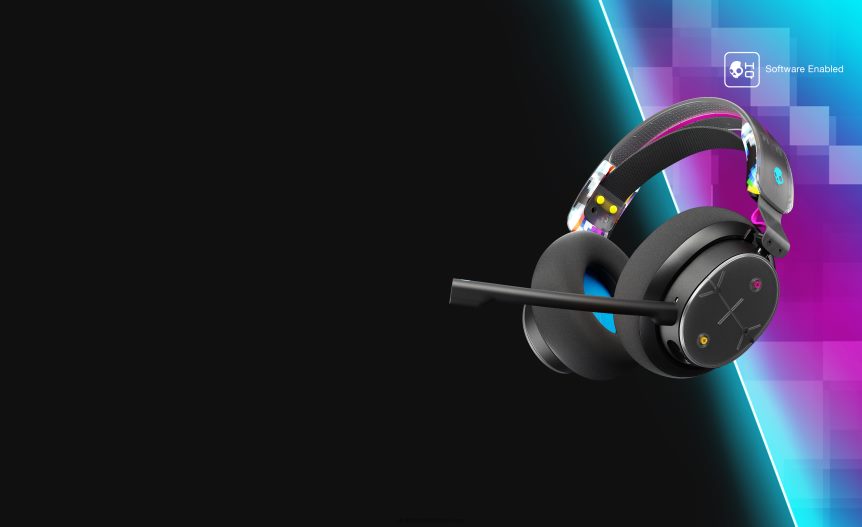Wireless Gaming Tuned To You PLYR Multi-Platform Wireless Gaming Headset Skullcandy NV80J450 Black DigiHype